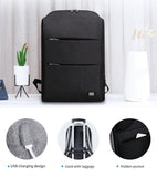 15.6 inches Laptop Backpack Large Capacity Casual Style Bag Evofine 