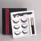 3 Pairs Magnetic Eyelashes and Eyeliner Kit Eyelashes EvoFine 5C-18 