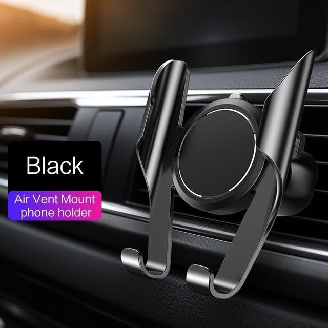 360 Rotation Car Phone Holder Evofine Black 