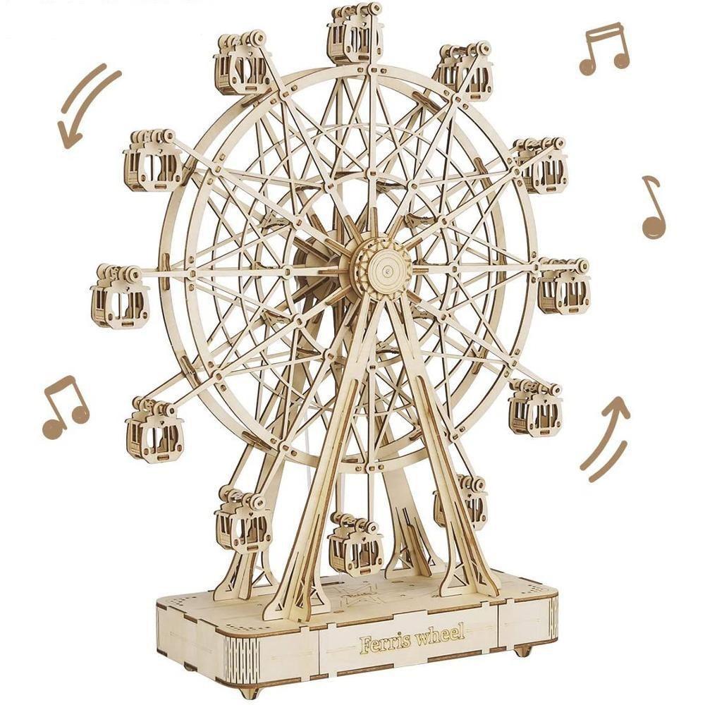 3D Grand Ferris Wheel Puzzles for Adults, Building Crafts Toy Gift for Adult and Teens 232 PCS toys EvoFine 