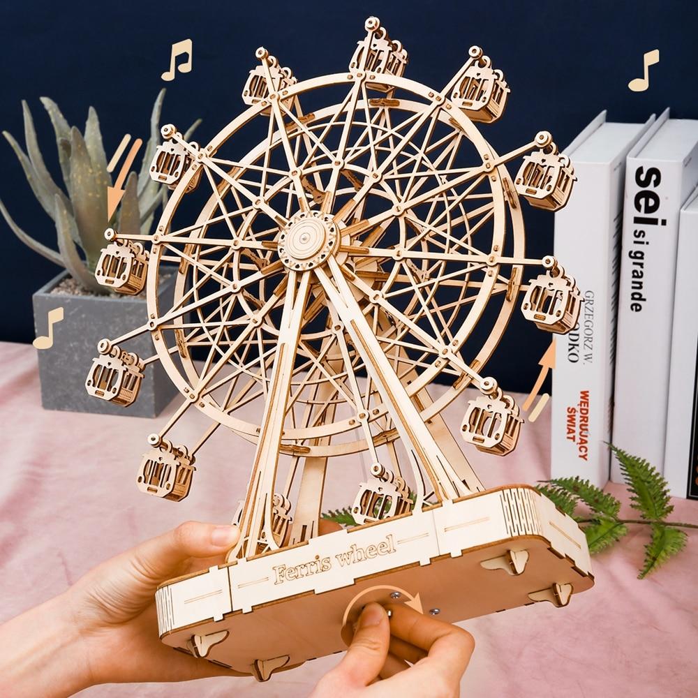 3D Grand Ferris Wheel Puzzles for Adults, Building Crafts Toy Gift for Adult and Teens 232 PCS toys EvoFine 