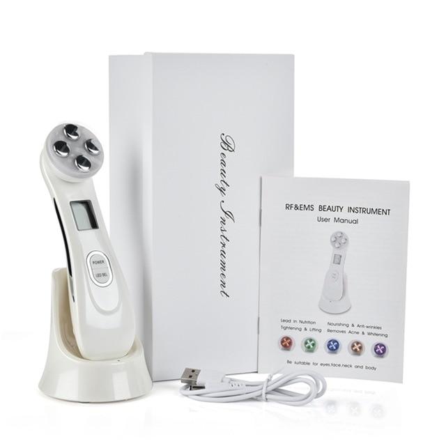 5 in 1 LED facial massager skin tightening Device facial massager EvoFine with box 1 