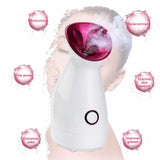 Facial Steamer Nano Ionic Hot Mist Face Steamer Home Sauna SPA Face Humidifier Atomizer