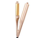 Iron Hair Straightener and Curling Ceramic- Gold