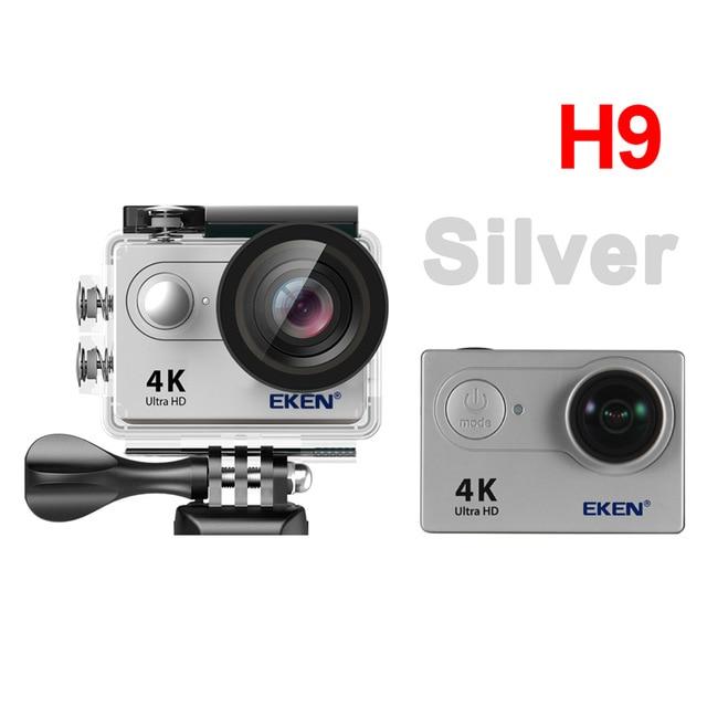 Action Camera, 4K Ultra HD WiFi Waterproof Action Camera action Camera EvoFine H9 silver Standard 