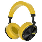 Active Noise Cancelling Wireless Bluetooth Headphones EvoFine Yellow 