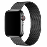 Apple watch bands 40mm, Stainless steel Milanese loop straps For Apple watch watch bands EvoFine Black 38mm or 40mm 