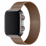 Apple watch bands 40mm, Stainless steel Milanese loop straps For Apple watch watch bands EvoFine Coffee 38mm or 40mm 