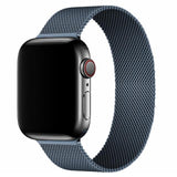 Apple watch bands 40mm, Stainless steel Milanese loop straps For Apple watch watch bands EvoFine Space gray 42mm or 44mm 