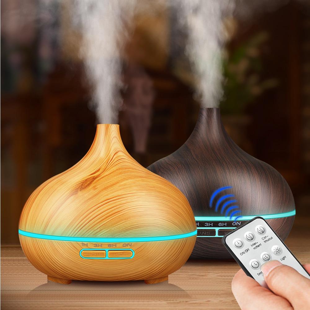 Aroma Essential Oil Diffuser 550ml Ultrasonic Cool Mist Air Humidifier with 4 Timer Setting Humidifier EvoFine 