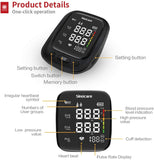 Automatic Digital Blood Pressure Monitor with Voice Function and Large LCD Display Blood Pressure Monitor EvoFine 