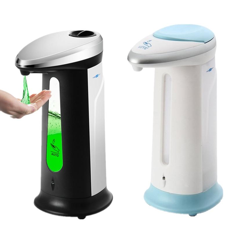 Automatic Soap Dispenser, Smart Sensor ABS Touch-Free Soap Dispenser 400Ml Soap Dispenser EvoFine White 