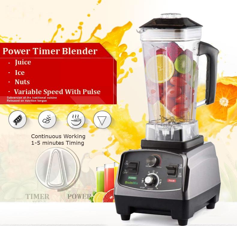 Automatic Timer Blender, Multi-Function Juicer for Making Healthy Juices or Smoothies Juicer EvoFine 