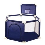 Baby playpen, Playpens for Babies, Kids Safety Play Center Yard Portable Playard Play Pen Baba Accessories EvoFine 