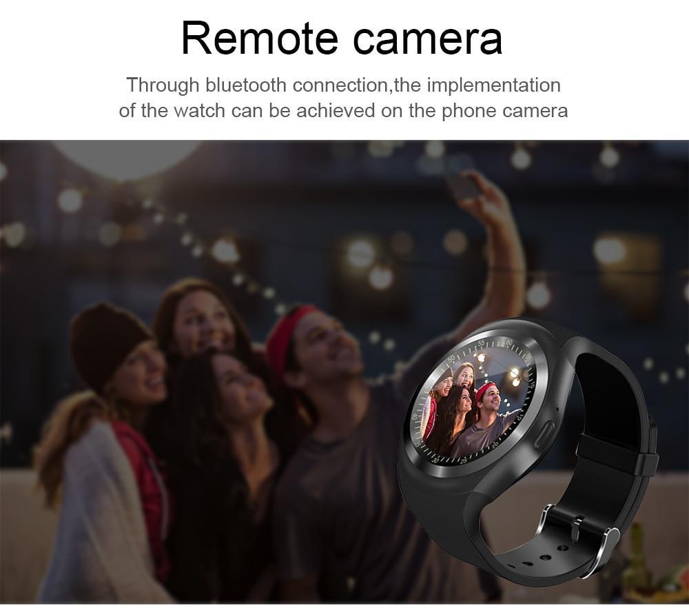 Bluetooth Android SmartWatch GSM Sim Remote Camera Evofine 