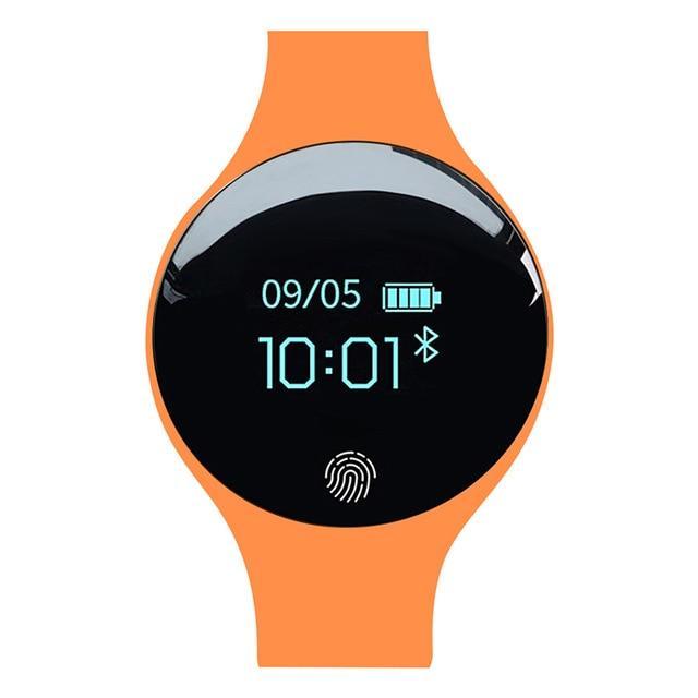 Bluetooth Smart Watch for IOS Android Evofine Orange 
