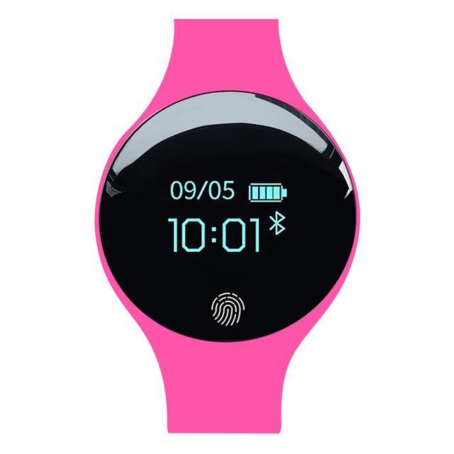 Bluetooth Smart Watch for IOS Android Evofine Pink 