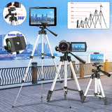 Camera Tripod with Carry Bag, Lightweight Travel Aluminum Professional Tripod Stand Tripod EvoFine 