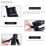 Camera Tripod with Carry Bag, Lightweight Travel Aluminum Professional Tripod Stand Tripod EvoFine 