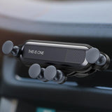 Car Phone Mount Air Vent Phone Holder for Car One-Touch Compatible Car Holder Car Electronics EvoFine Black 