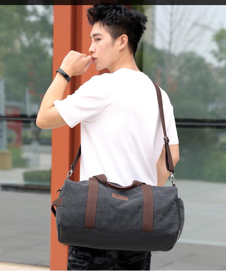 Casual Duffle Bag Weekender Duffel Bag for Men and Women Backpack EvoFine 