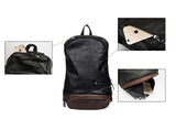 Classic Fashion leather Backpack Travel laptop Friendly EvoFine 