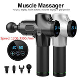 Electric Body Deep Muscle Massager LED Muscle Massage Guns Muscle Massager EvoFine 