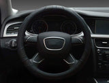 EvoFine Genuine Leather Steering Wheel Cover Evofine 