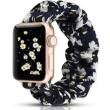 EvoFine Watch Band Compatible for Apple Watch Band Smartwatch EvoFine United States Midnight Blue Floral 42mm or 44mm