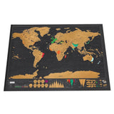 Exclusive World Scratch Map