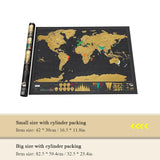 Exclusive World Scratch Map Evofine 