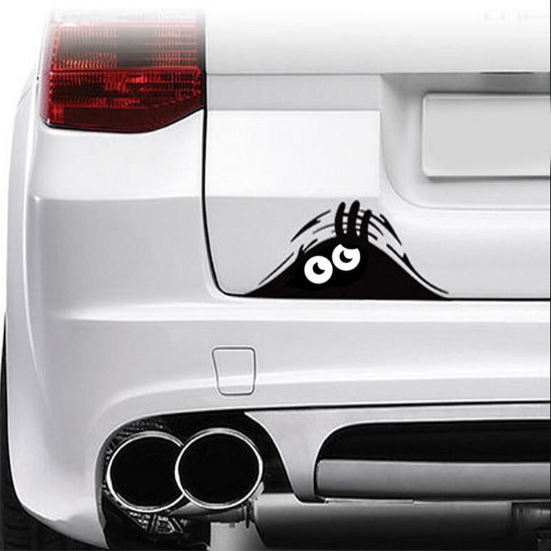 Eyes Peeking Monster Car Sticker Evofine 
