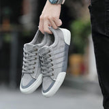 Fashion Canvas Shoes Evofine Gray 6.5 
