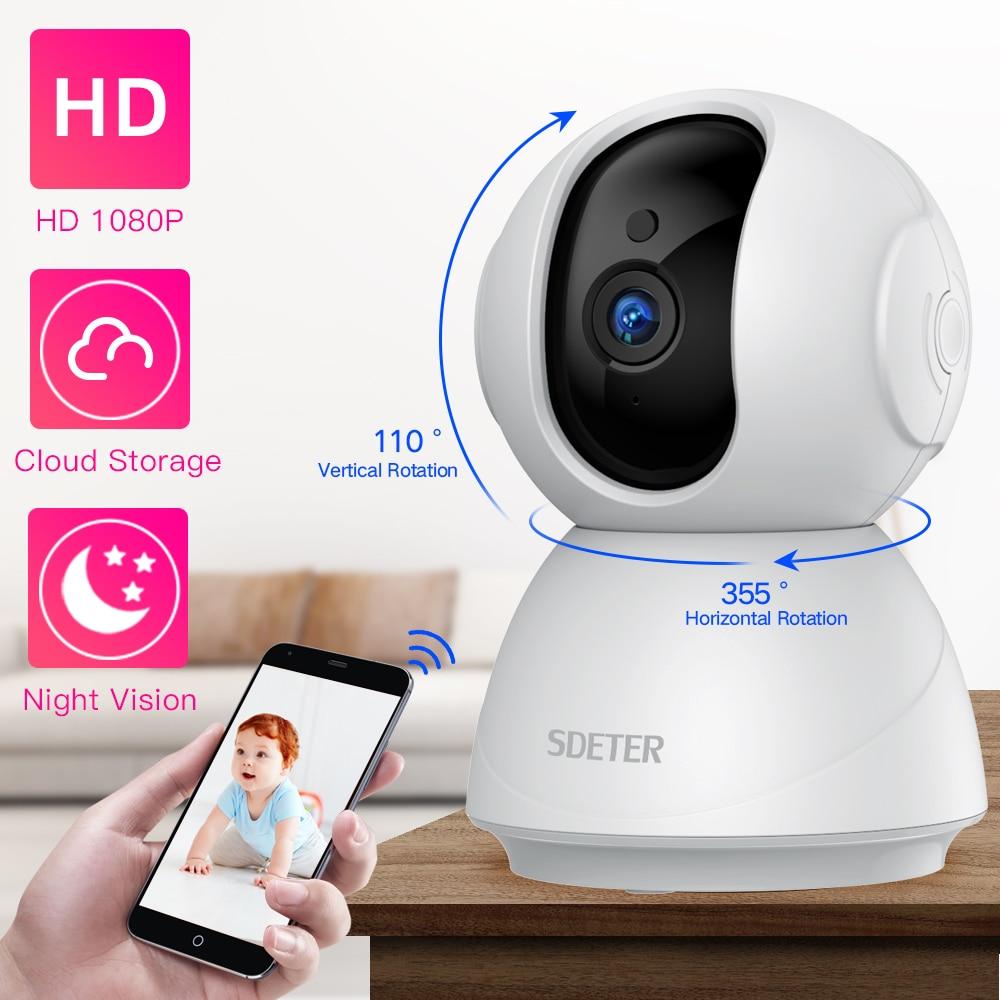 Home Security Camera Wireless Surveillance HD Plug-in Indoor WiFi Camera System action Camera EvoFine 