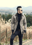 Long Leather Jacket Evofine 