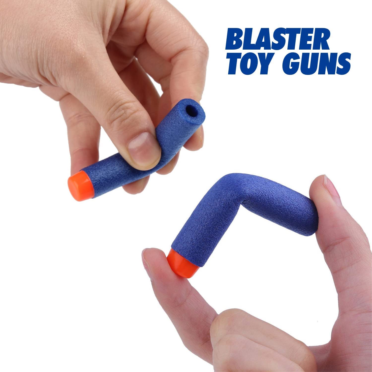2 Pack Blaster Guns Toy Guns for Boys with 60 Pack Refill Soft Foam Darts for Kids