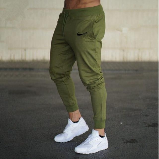 Men Joggers Casual Pant Evofine Army Green-3 XL 