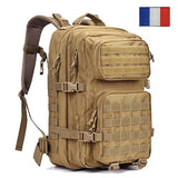 Military Tactical Backpack - Ultimate Waterproof Packs Backpack EvoFine Khaki-FR 