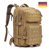 Military Tactical Backpack - Ultimate Waterproof Packs Backpack EvoFine Khaki-GE 