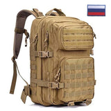 Military Tactical Backpack - Ultimate Waterproof Packs Backpack EvoFine Khaki-RU 