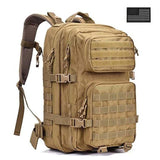 Military Tactical Backpack - Ultimate Waterproof Packs Backpack EvoFine Khaki-US 
