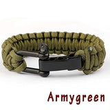 New Braided Bracelet Evofine Armygreen 