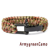 New Braided Bracelet Evofine ArmygreenCamo 