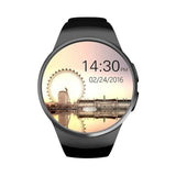 Passometer Monitor Heart Rate Support Smartwatch for IOS Android Evofine Black 