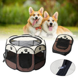 Pet Playpen, Foldable Portable Playpens for Puppies,Dogs,Cats,Rabbits