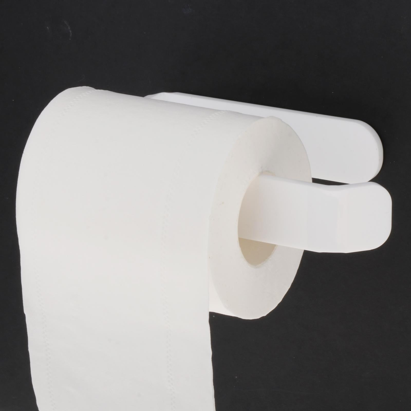 Toilet Paper Holder Brushed Nickel for Bathroom, Kitchen, Washroom Wall Mount