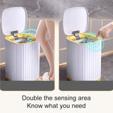 Sensor Trash Can For Kitchen Bathroom Toilet Trash