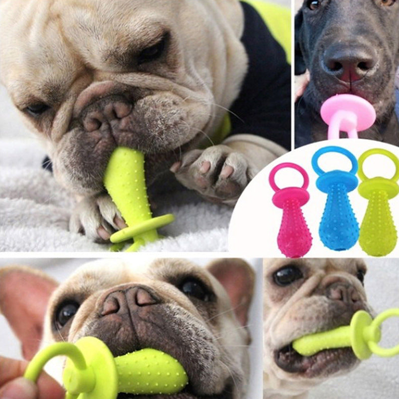 Dog Toothbrush Stick Chew Toys Teeth Cleaning Brush Dental for Dogs Cats