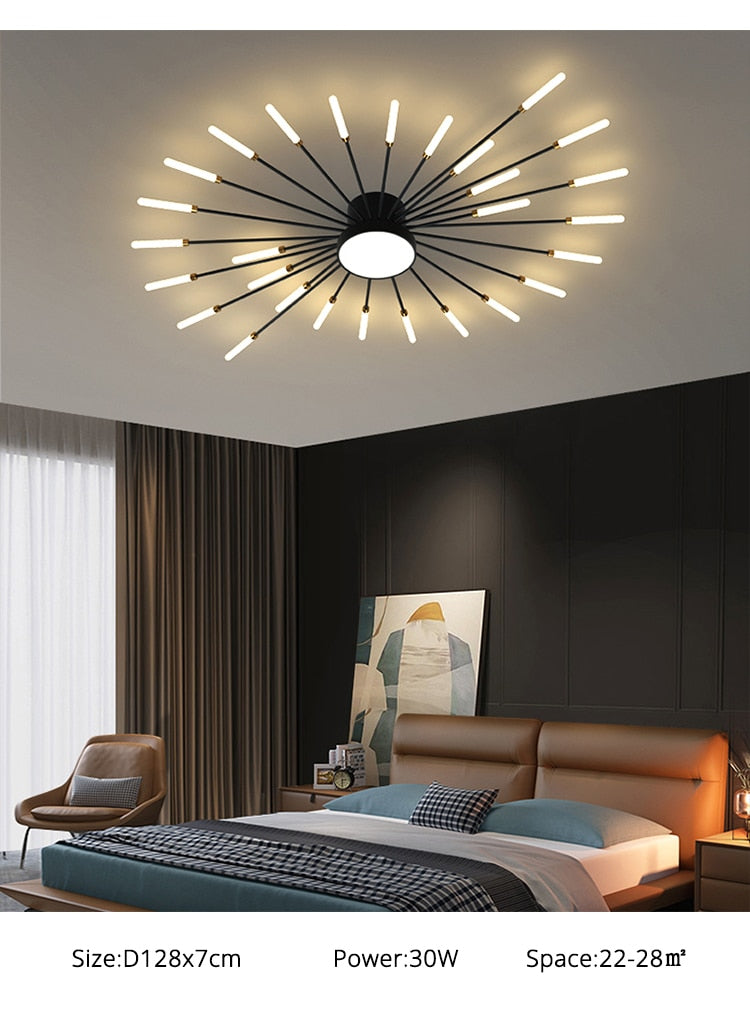 Modern Ceiling Light LED for Children's Room, Bedroom, Living Room