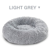 The Calming Donut Round Soft Cat and Dog Bed